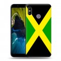 Дизайнерский пластиковый чехол для HTC U12 Life Флаг Ямайки