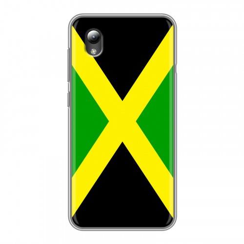 Дизайнерский пластиковый чехол для ZTE Blade A3 (2019) Флаг Ямайки