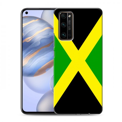 Дизайнерский пластиковый чехол для Huawei Honor 30 Флаг Ямайки
