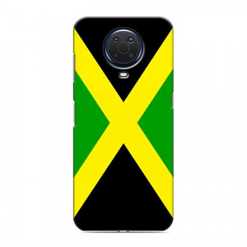 Дизайнерский силиконовый чехол для Nokia G20 Флаг Ямайки
