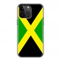 Дизайнерский силиконовый чехол для Iphone 14 Pro Max Флаг Ямайки