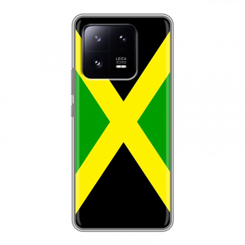 Дизайнерский силиконовый чехол для Xiaomi 13 Pro Флаг Ямайки