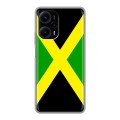 Дизайнерский силиконовый с усиленными углами чехол для XIaomi Poco F5 Флаг Ямайки