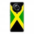 Дизайнерский силиконовый с усиленными углами чехол для Realme 11 Pro Флаг Ямайки