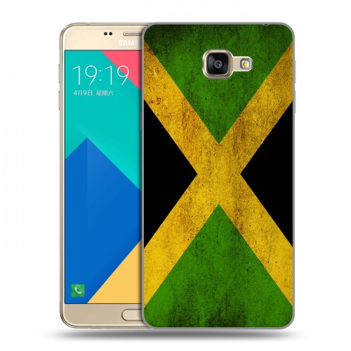 Дизайнерский силиконовый чехол для Samsung Galaxy A9 Флаг Ямайки