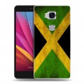 Дизайнерский силиконовый чехол для Huawei Honor 5X Флаг Ямайки