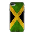 Дизайнерский силиконовый чехол для Iphone 7 Флаг Ямайки