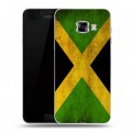 Дизайнерский пластиковый чехол для Samsung Galaxy C5 Флаг Ямайки