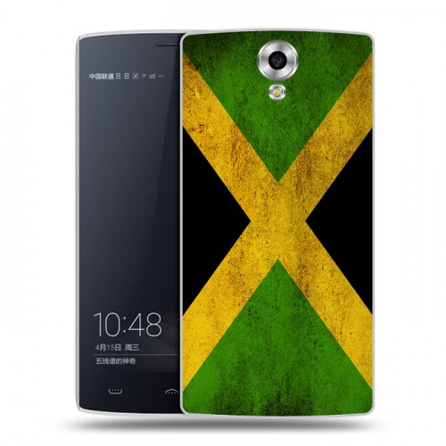 Дизайнерский силиконовый чехол для Homtom HT7 Флаг Ямайки