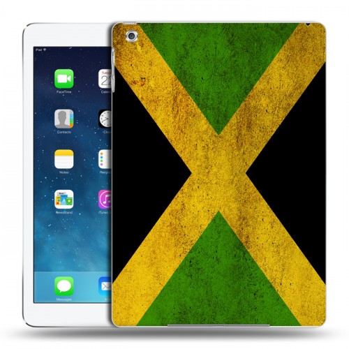 Дизайнерский силиконовый чехол для Ipad Air Флаг Ямайки