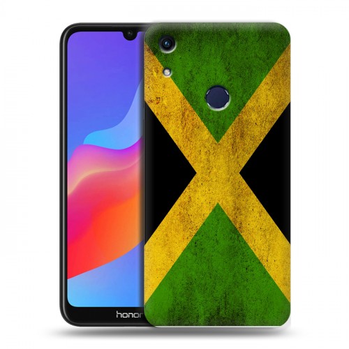 Дизайнерский пластиковый чехол для Huawei Honor 8A Флаг Ямайки