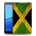 Дизайнерский силиконовый чехол для Huawei MediaPad M5 lite 8 Флаг Ямайки