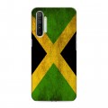 Дизайнерский силиконовый с усиленными углами чехол для Realme XT Флаг Ямайки