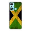 Дизайнерский пластиковый чехол для Infinix Hot 20i Флаг Ямайки