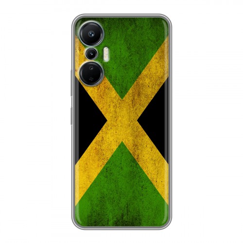 Дизайнерский силиконовый чехол для Infinix Hot 20S Флаг Ямайки