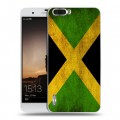 Дизайнерский силиконовый чехол для Huawei Honor 6 Plus Флаг Ямайки