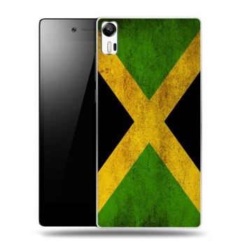 Дизайнерский силиконовый чехол для Lenovo Vibe Shot Флаг Ямайки (на заказ)