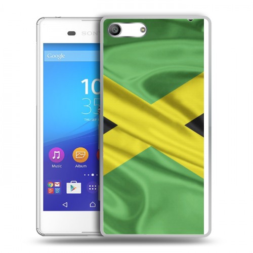 Дизайнерский силиконовый чехол для Sony Xperia M5 Флаг Ямайки
