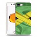 Дизайнерский силиконовый чехол для Iphone 7 Plus / 8 Plus Флаг Ямайки