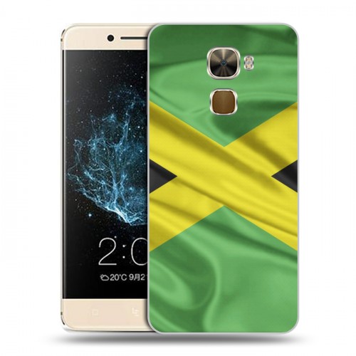 Дизайнерский силиконовый чехол для LeEco Le Pro 3 Флаг Ямайки