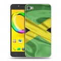 Дизайнерский силиконовый чехол для Alcatel A5 LED Флаг Ямайки