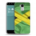 Дизайнерский пластиковый чехол для Doogee Y6 Флаг Ямайки