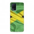 Дизайнерский силиконовый с усиленными углами чехол для Realme Narzo 30 5G Флаг Ямайки