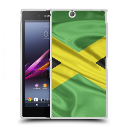 Дизайнерский пластиковый чехол для Sony Xperia Z Ultra  Флаг Ямайки