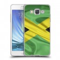 Дизайнерский пластиковый чехол для Samsung Galaxy A5 Флаг Ямайки