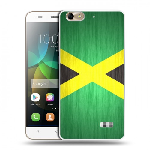Дизайнерский пластиковый чехол для Huawei Honor 4C Флаг Ямайки