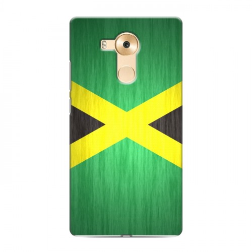 Дизайнерский пластиковый чехол для Huawei Mate 8 Флаг Ямайки