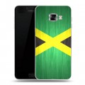 Дизайнерский пластиковый чехол для Samsung Galaxy C5 Флаг Ямайки