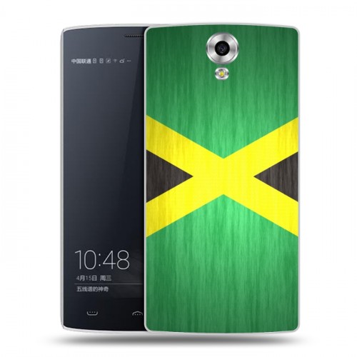 Дизайнерский силиконовый чехол для Homtom HT7 Флаг Ямайки