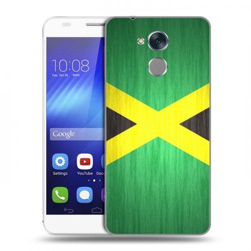 Дизайнерский пластиковый чехол для Huawei Honor 6C Флаг Ямайки