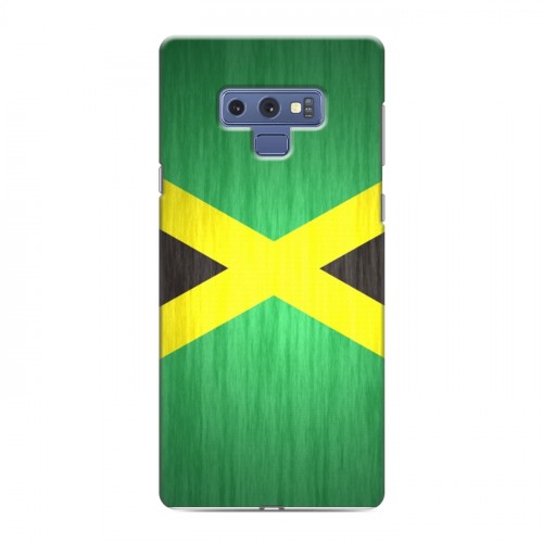 Дизайнерский силиконовый с усиленными углами чехол для Samsung Galaxy Note 9 Флаг Ямайки