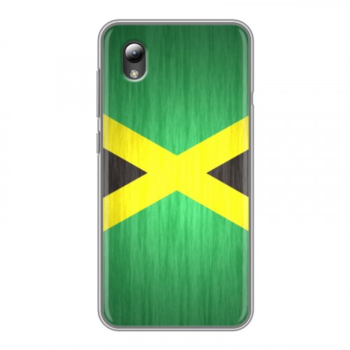 Дизайнерский пластиковый чехол для ZTE Blade A3 (2019) Флаг Ямайки