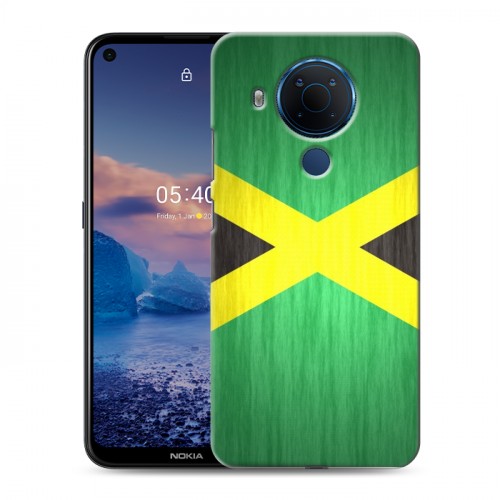 Дизайнерский силиконовый чехол для Nokia 5.4 Флаг Ямайки