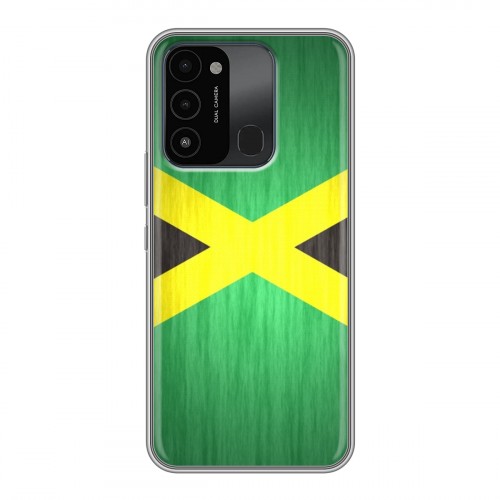 Дизайнерский пластиковый чехол для Tecno Spark Go 2022 Флаг Ямайки