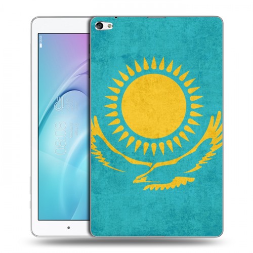 Дизайнерский силиконовый чехол для Huawei MediaPad T2 10.0 Pro Флаг Казахстана