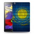 Дизайнерский силиконовый чехол для Lenovo Tab 3 7 Essential Флаг Казахстана