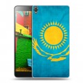 Дизайнерский силиконовый чехол для Lenovo Phab Флаг Казахстана