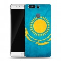 Дизайнерский пластиковый чехол для Huawei P9 Plus Флаг Казахстана