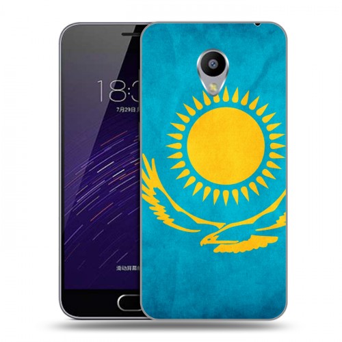 Дизайнерский пластиковый чехол для Meizu M3s Mini Флаг Казахстана