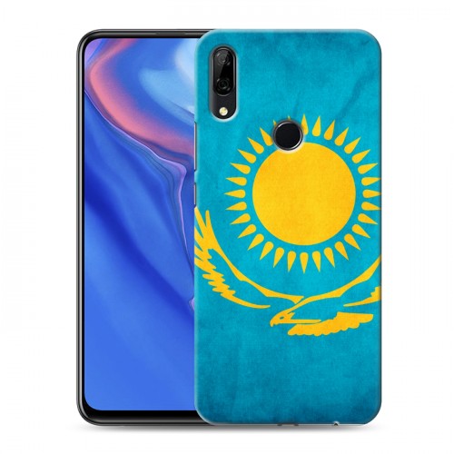 Дизайнерский пластиковый чехол для Huawei P Smart Z Флаг Казахстана