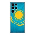 Дизайнерский пластиковый чехол для Samsung Galaxy S24 Ultra Флаг Казахстана