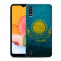 Дизайнерский силиконовый чехол для Samsung Galaxy M01 Флаг Казахстана