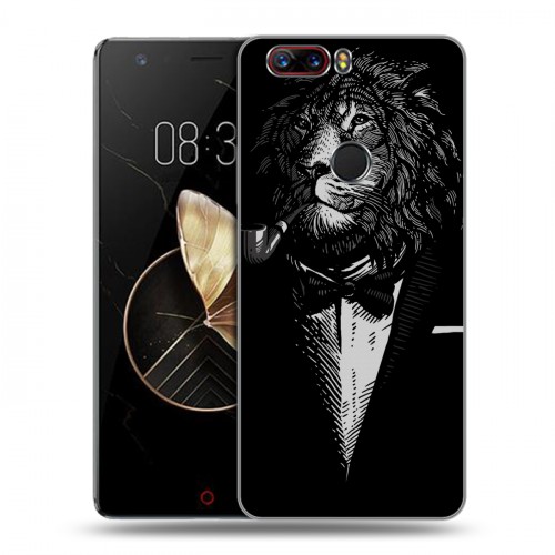 Дизайнерский пластиковый чехол для ZTE Nubia Z17 Хищные джентльмены