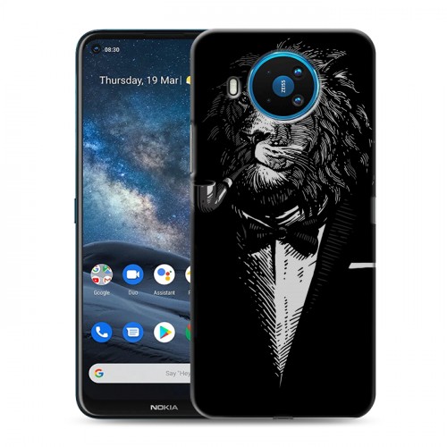 Дизайнерский силиконовый чехол для Nokia 8.3 Хищные джентльмены