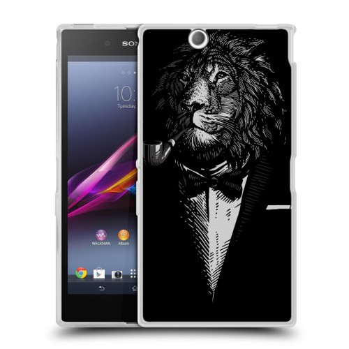 Дизайнерский пластиковый чехол для Sony Xperia Z Ultra  Хищные джентльмены