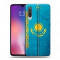 Дизайнерский силиконовый с усиленными углами чехол для Xiaomi Mi9 Флаг Казахстана